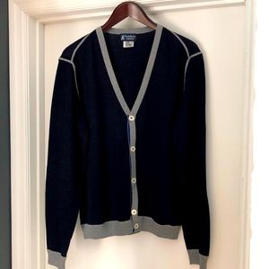 Psycho Bunny - Cardigan - Navy Blue - Size: Large